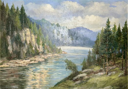 ŘEKA POD HORAMI - ČERNÝ K.