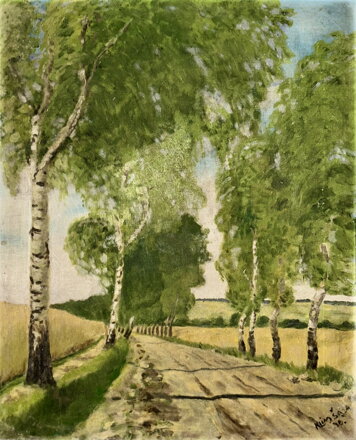 BŘÍZY PODÉL CESTY - KLIMŠA A.