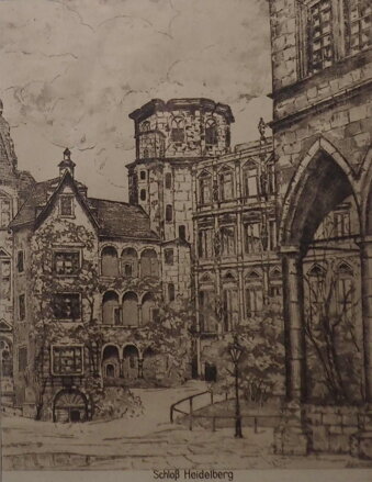 HEIDELBERGSKÝ ZÁMEK - ADAMUS LUDWIG