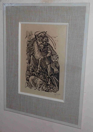 RYTÍŘ NA KONI S TYGREM - DUŠA FERDIŠ