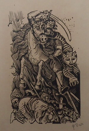 RYTÍŘ NA KONI S TYGREM - DUŠA FERDIŠ