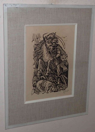 RYTÍŘ NA KONI S TYGREM - DUŠA FERDIŠ