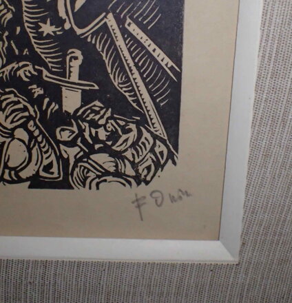 RYTÍŘ NA KONI S TYGREM - DUŠA FERDIŠ