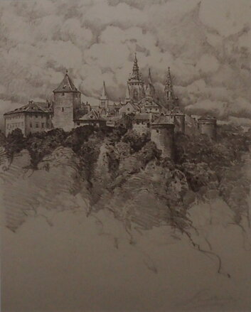 PRAŽSKÝ HRAD - ENGELMÜLLER FERDINAND
