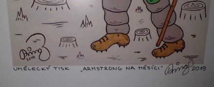 ARMSTRONG NA MĚSÍCI - ČECH RINGO FRANTIŠEK