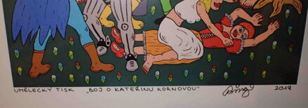 BOJ O KATEŘINU KORNOVOU - ČECH RINGO FRANTIŠEK