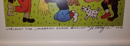 IMIGRANTI STUDUJÍ NĚMČINU - ČECH RINGO FRANTIŠEK