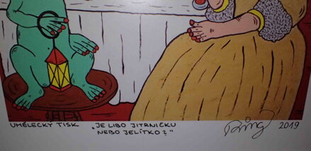 JE LIBO JITRNIČKU NEBO JELÍTKO - ČECH RINGO FRANTIŠEK