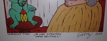 JE LIBO JITRNIČKU NEBO JELÍTKO - ČECH RINGO FRANTIŠEK