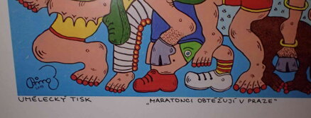 MARATONCI OBTĚŽUJÍ V PRAZE - ČECH RINGO FRANTIŠEK