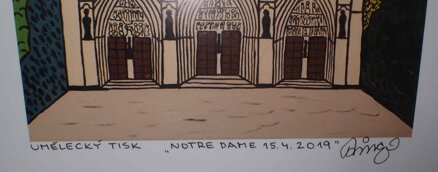 NOTRE DAME 15.4.2019 - ČECH RINGO FRANTIŠEK