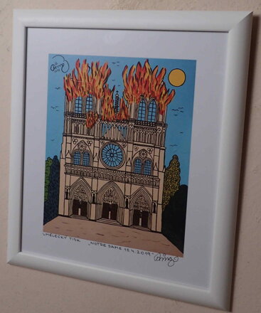 NOTRE DAME 15.4.2019 - ČECH RINGO FRANTIŠEK