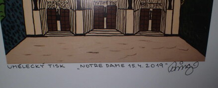 NOTRE DAME 15.4.2019 - ČECH RINGO FRANTIŠEK