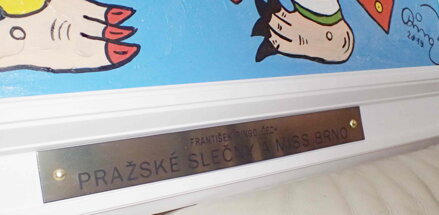 PRAŽSKÉ SLEČNY A MISS BRNO - OLEJ - ČECH RINGO FRANTIŠEK