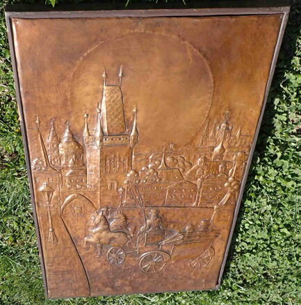 PRAHA KARLŮV MOST - HOŠEK IGNÁC B.