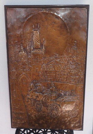PRAHA KARLŮV MOST - HOŠEK IGNÁC B.