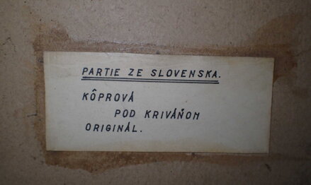 PARTIE ZE SLOVENSKA - KÔPROVÁ NAD KRIVÁŇOM - JÍRA V.
