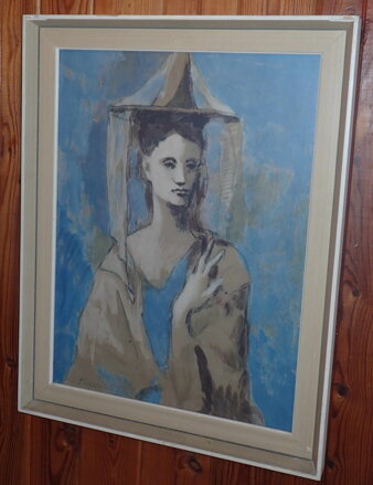 WOMAN OF MAJORCA  - REPRODUKCE - PICASSO PABLO