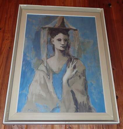 WOMAN OF MAJORCA  - REPRODUKCE - PICASSO PABLO