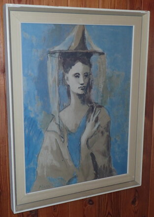 WOMAN OF MAJORCA  - REPRODUKCE - PICASSO PABLO