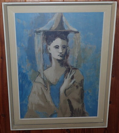 WOMAN OF MAJORCA  - REPRODUKCE - PICASSO PABLO