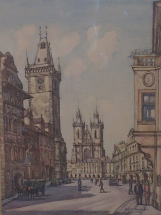PRAHA STAROMĚSTSKÁ RADNICE A NÁMĚSTÍ - SKRBEK JAROSLAV