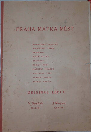 NÁRODNÍ DIVADLO - SOUČEK VÁCLAV, JOSEF MAYER