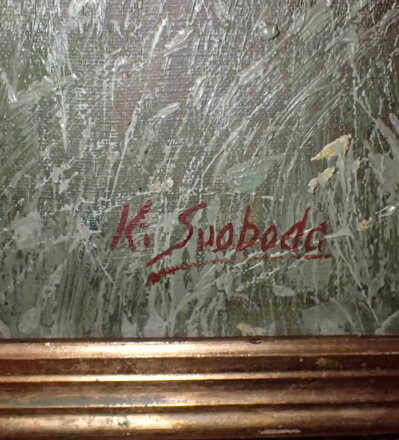 SOUMRAK NAD KRAJINOU S LOĎKAMI - SVOBODA K.