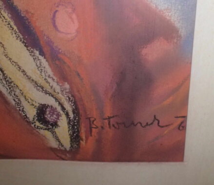 PORTRÉTNÍ STUDIE ŘÍČANY 1960 - TOUREK BOHUMIL