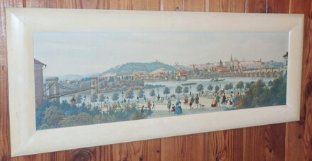 PANORAMATICKÝ POHLED NA PRAHU - VINCENC MORSTADT, JOSEF RYBIČKA