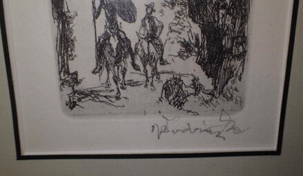 DON QUIJOTE DE LA MANCHA A SANCHO PANZA - VODRÁŽKA JAROSLAV