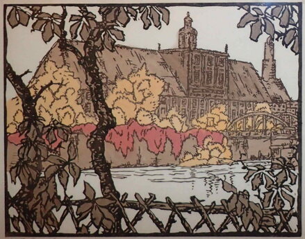 CHRÁM U ŘEKY 1912 - ARL FRANZ