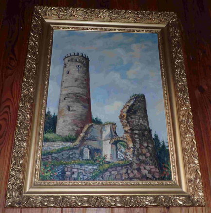 ZŘÍCENINA HRADU ŠELMBERK - BLAHUŠEK EVŽEN