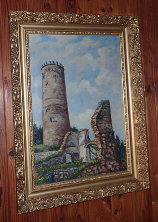 ZŘÍCENINA HRADU ŠELMBERK - BLAHUŠEK EVŽEN