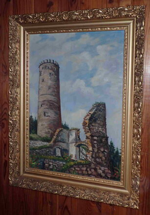 ZŘÍCENINA HRADU ŠELMBERK - BLAHUŠEK EVŽEN