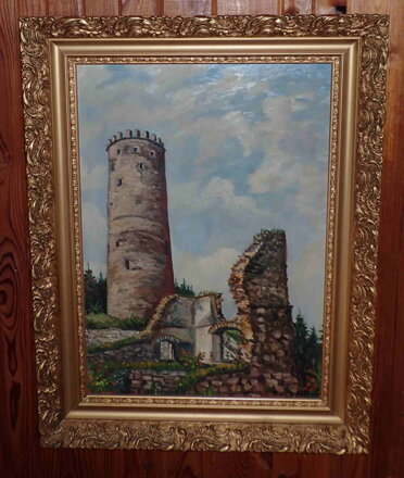 ZŘÍCENINA HRADU ŠELMBERK - BLAHUŠEK EVŽEN