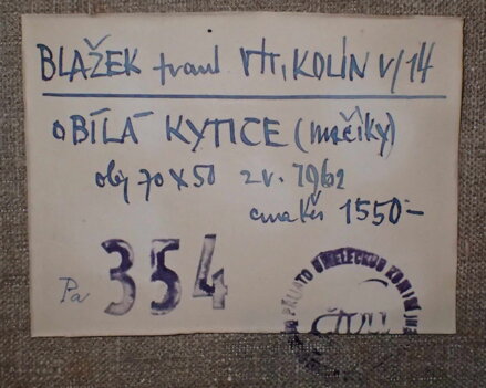 BÍLÁ KYTICE - BLAŽEK FRANTIŠEK VÍT