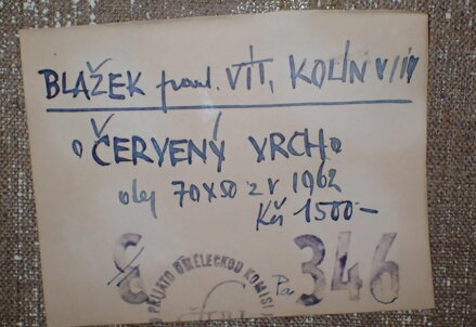 ČERVENÝ VRCH - BLAŽEK FRANTIŠEK VÍT