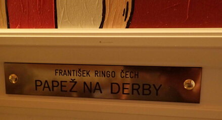 PAPEŽ NA DERBY - OLEJ - ČECH RINGO FRANTIŠEK