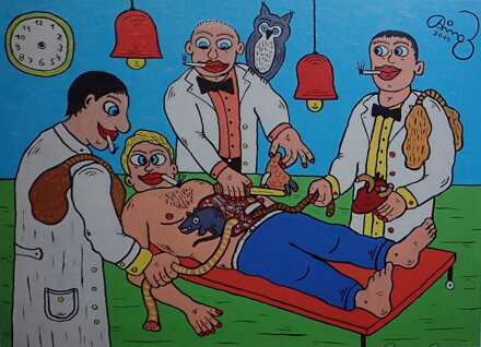 DR. KAREN, PROFESOR PIRK A PROFESOR ASCHERMAN OPERUJÍ BEZ NARKÓZY - ČECH RINGO FRANTIŠEK