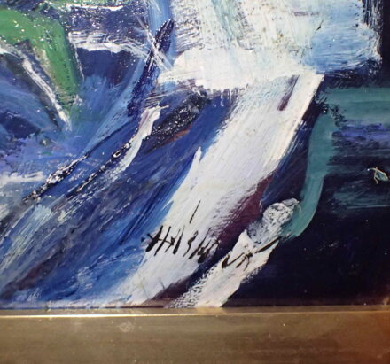 PIVOŇKY NA MODRÉM UBRUSU - HÁSKOVÁ SVĚTLA