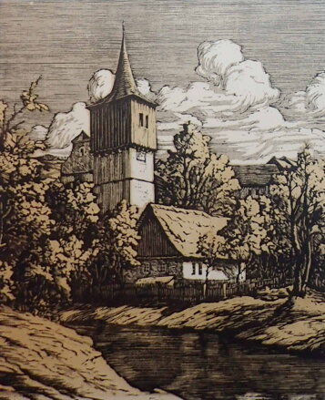 DŘEVĚNÝ KOSTELÍK - JÁGR BOHUŠ