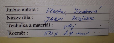 JARNÍ POTŮČEK - JINDROVÁ VLASTA