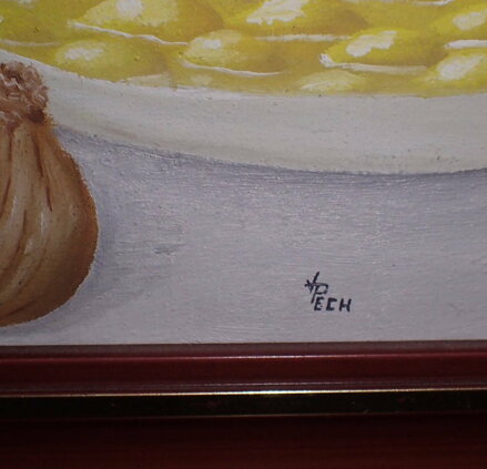 ZÁTIŠÍ S OVOCEM A VÍNEM - PECH