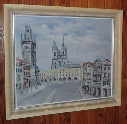 PRAHA STAROMĚSTSKÁ RADNICE - NEZNÁMÝ AUTOR