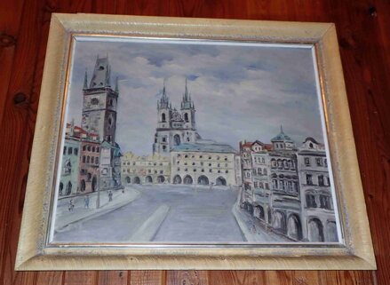 PRAHA STAROMĚSTSKÁ RADNICE - NEZNÁMÝ AUTOR