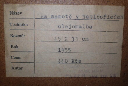 NA SAMOTĚ V RATIBOŘICÍCH - SLAVÍK OLDŘICH