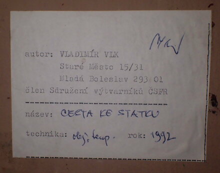 CESTA KE STATKU - VLK VLADIMÍR