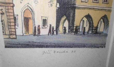 PRAHA VEČER NA STAROMĚSTSKÉM NÁMĚSTÍ - BOUDA JIŘÍ