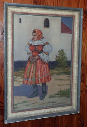 DĚVČICA V KROJI - SIGNOVÁN